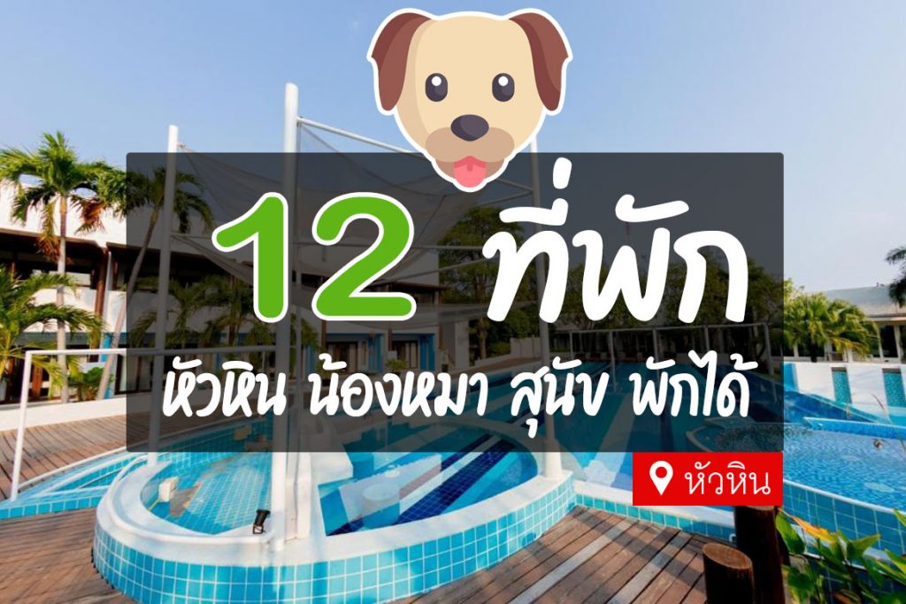 12 โรงแรม ที่พักหัวหิน สุนัข สัตว์เลี้ยงมาพักได้【อัปเดต 2023】