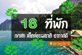 โรงแรม ที่พัก อุทยานแห่งชาติเขาสก