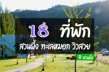 โรงแรม ที่พักสวนผึ้ง ธรรมชาติ ทะเลหมอก
